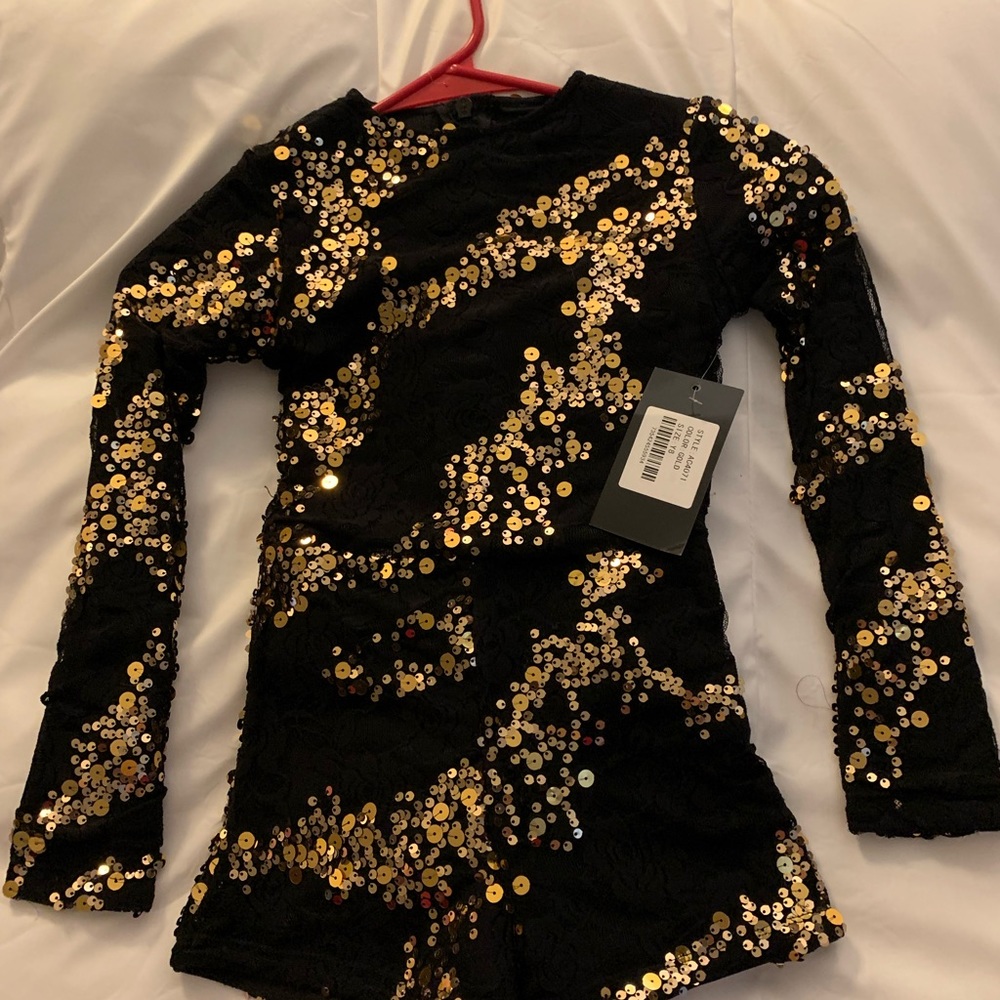 Girls dance romper
